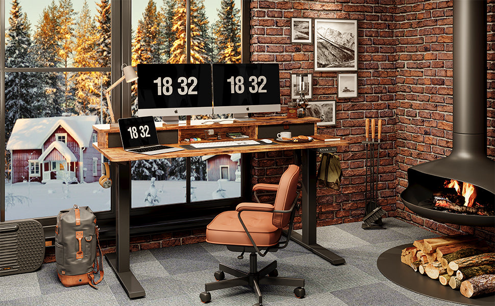 How to Determine the Ideal Standing Desk Height？